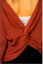 Load image into Gallery viewer, Bella Donna Twist Back or Front Sweater
