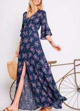 Load image into Gallery viewer, Desert Springs Maxi Floral Dress