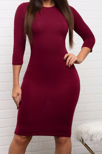 Jayne M. Fitted Dress
