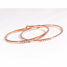 Load image into Gallery viewer, Rose Gold Tone Inspiration Bracelet
