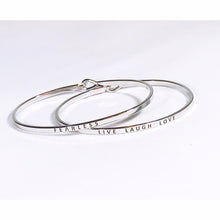 Load image into Gallery viewer, Silver Tone Inspiration Bracelets
